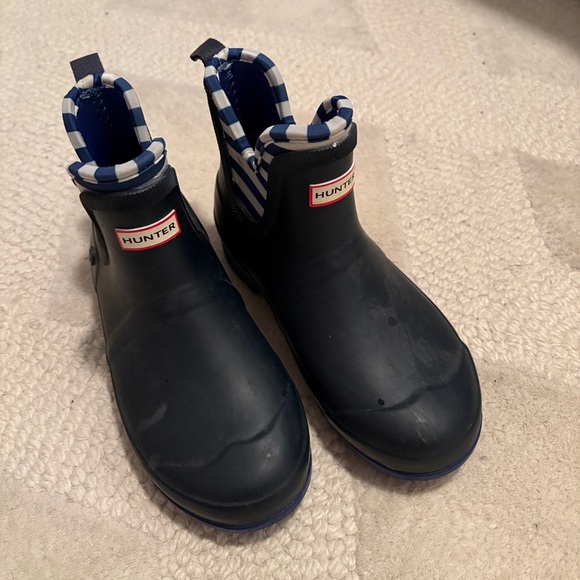 Hunter for Target Kids Blue Rain Boots - Picture 2 of 5